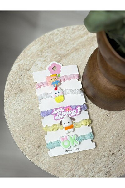 Madam Nora Set of 5 Cute Hair Clips with Children's Figures | Soft, Flexible, Does Not Break