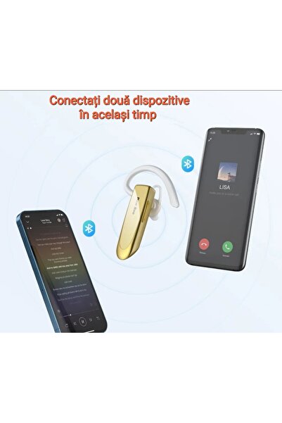 New Bee Bluetooth Headset LC-B41, 5-day battery life, Multipoint, Compatible with Ios and Android