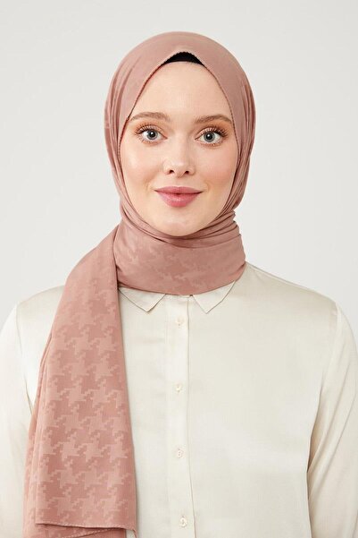 Levidor Σάλι με μοτίβο παζλ Elegance Lilac Jacquard