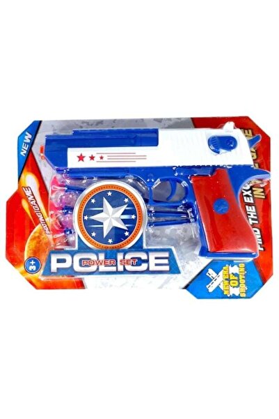 OEM Set de jucărie pentru poliție Power Set, New Era of Shooting, albastru cu ținte