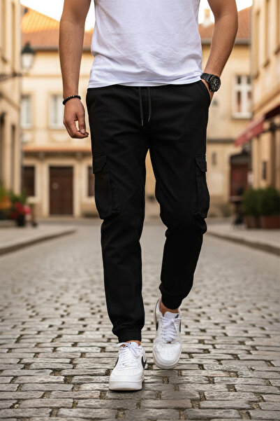 VIKUNYA Cargo Pocket Pack Cotton Men's Tactical Pants