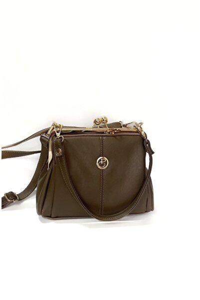 Pandora Bags Multi-Compartment Soft Leather Shoulder and Crossbody Bag with Clip, Stylish and Convenient Model