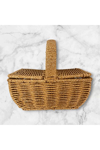 MİEN Decorative Stylish Covered Basket