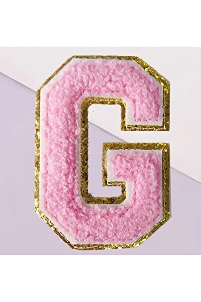 alisa G Harfi Termos Çanta Uyumlu Kendinden Yapışkanlı Harf