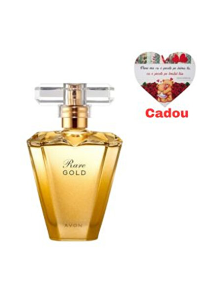 AVON Apă de parfum Rare Gold, 50 ml + cadou personalizat cu inimă magnetică