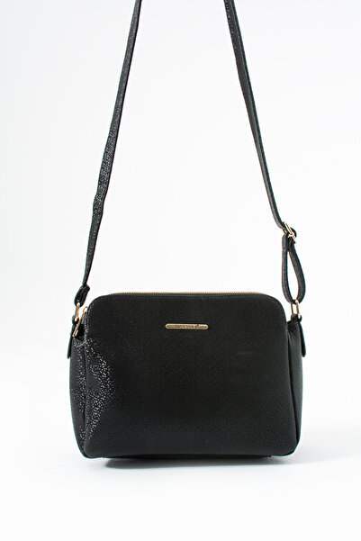 Çanta Sepetim حقيبة كروس نسائية بحزام قابل للتعديل مكونة من 3 أقسام