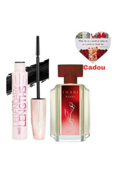 AVON Legendary Extension Mascara + Imari Queen Eau de Toilette 50 ml + Personalized Magnetic Heart