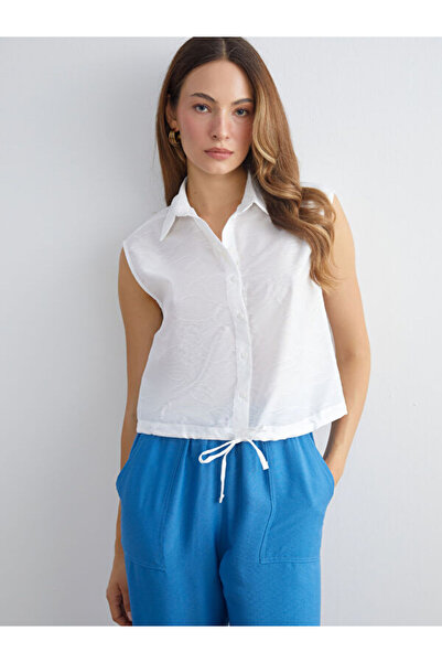 LC Waikiki Self Patterned Women's Shirt