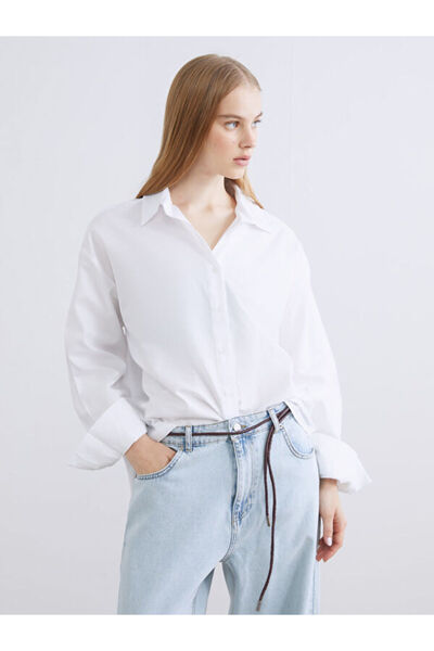 LC Waikiki Oversize Oxford Women's Shirt