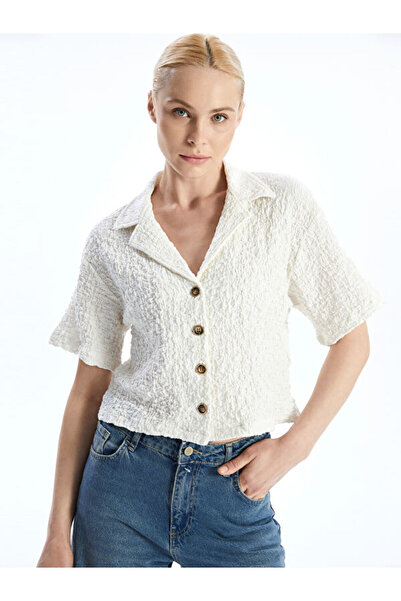 LC Waikiki Women's Textured Shirt