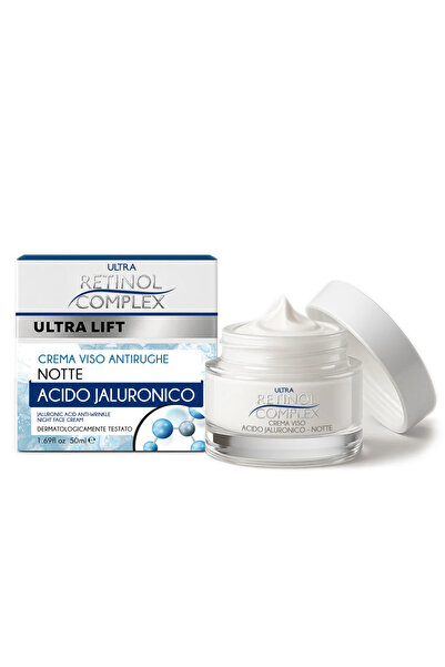 Retinol Complex Night Face Cream with Hyaluronic Acid - 50 ml