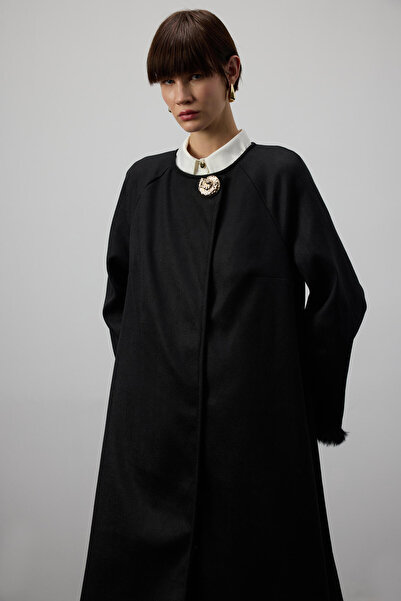 Touché Privé ΠΑΛΤΟ ΜΕ ΛΕΠΤΟΜΕΡΗ ΦΟΡΜΑ ΜΕ ΤΟΥΡΜΠΟΥΡΟ