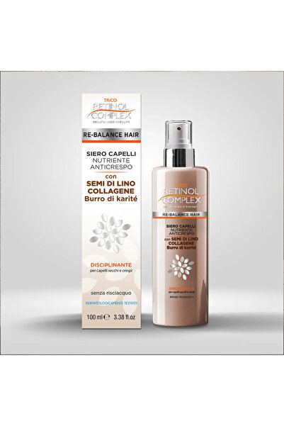 Retinol Complex Ser spray anti-încrețire cu semințe de in, colagen și unt de shea - 100 ml