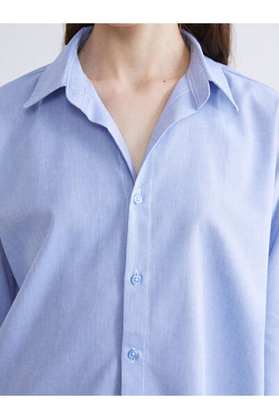 LC Waikiki Cămașă Oxford oversize pentru femei