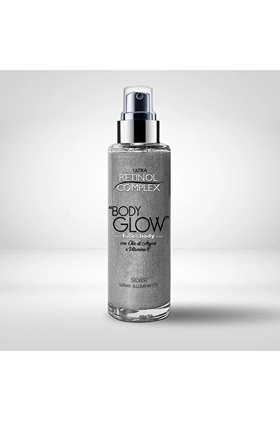 Retinol Complex Spray iluminator Body Glow – Argintiu (200 ml)