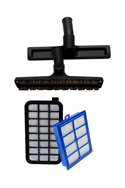 CLEANPOWER Set de perie din păr de cal real și Hepa compatibil cu Arnika Tesla