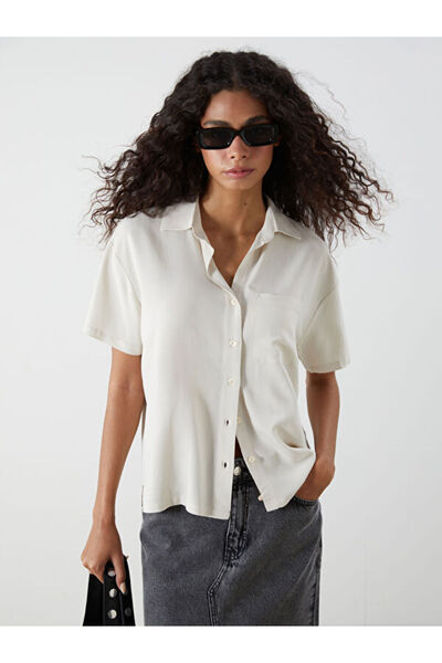 LC Waikiki Linen blend women's shirt