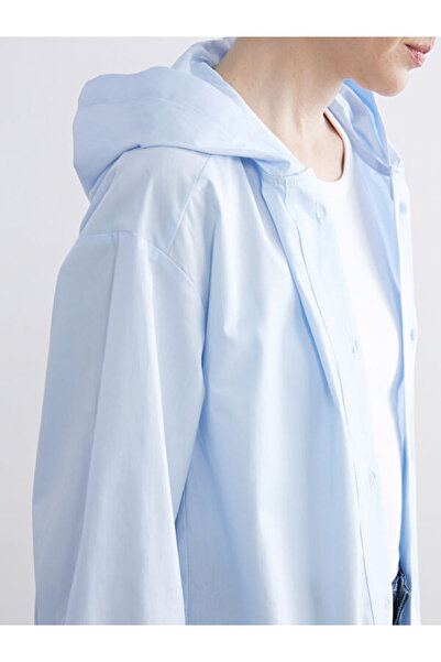 LC Waikiki Cămașă oversize pentru femei cu glugă