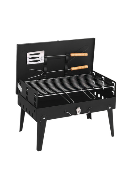 Generic Portable foldable BBQ grill – easy to set up for camping and family trips