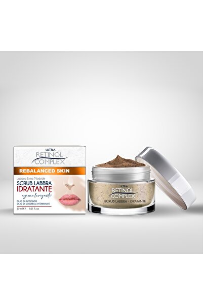 Retinol Complex Lip Sugar Scrub with Sweet Almond Oil - 30 ml