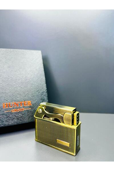 Hunter Olağanüstü Model Otomatik Ateşleme Benzinli Premium Çakmak