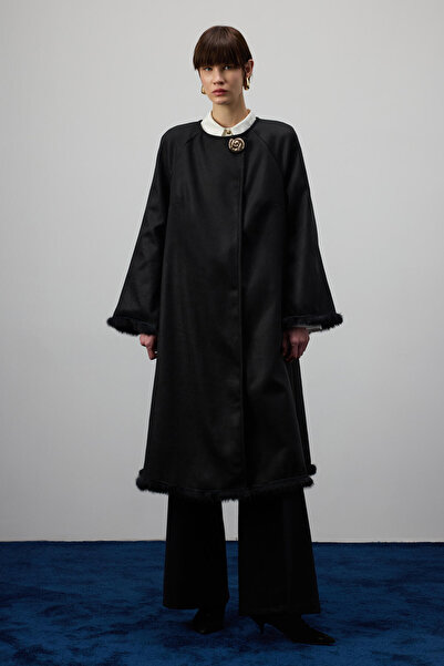 Touché Privé ΠΑΛΤΟ ΜΕ ΛΕΠΤΟΜΕΡΗ ΦΟΡΜΑ ΜΕ ΤΟΥΡΜΠΟΥΡΟ