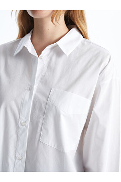 LC Waikiki Oversize Poplin Women's Shirt