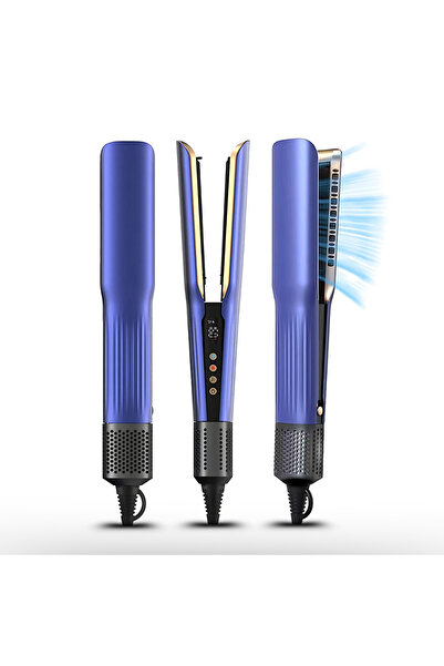 OEM 2 in 1 Hot Air Hair Straightener - 1300W Power, Simultaneous Drying and Straightening, 5 Speeds