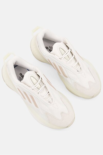 adidas Kids Boy OZRAh Lace Up Closure Outdoor Shoes, Beige