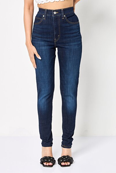 Levi's Women Slim Fit Washed Stretchable Denim, Blue