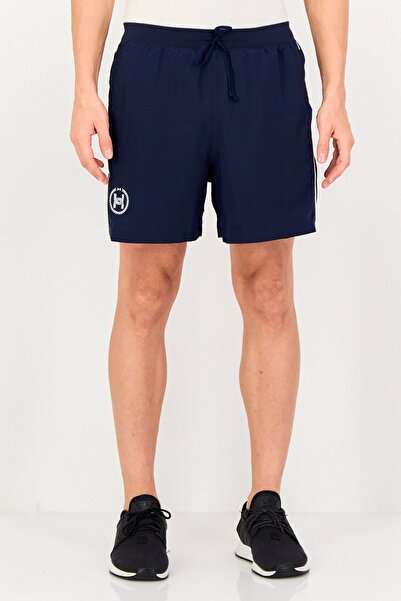 Under Armour Men Sportswear Fit Brand Logo Shorts, Navy Blue