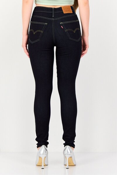 Levi's Women Skinny Fit Solid Stretchable Denim, Navy Blue