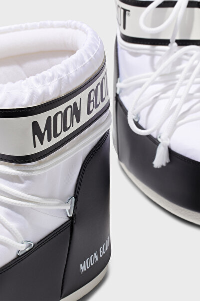 MOON BOOT Lace-Up Water Repellent Snow Boots with Logo Snow Boots 80D1409340 A001