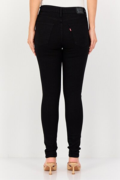 Levi's Women Regular Fit Solid Stretchable Denim, Black