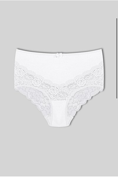 YOYYO Women's Battal, Plus Size Panties Cotton Lace Detailed Underwear