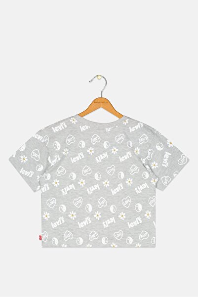 Levi's Kids Girl Short Sleeve Graphic Print T-Shirt, Multicolor