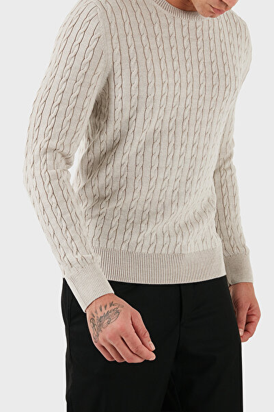 GRAN SASSO 100% Wool Regular Fit Crew Neck Sweater Men's Sweater 57101 14401 005