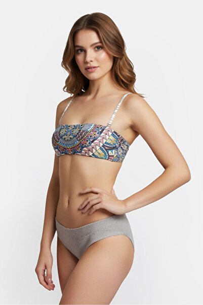 SPEEDO Women All Over Print Bikini Bottom, Multicolor