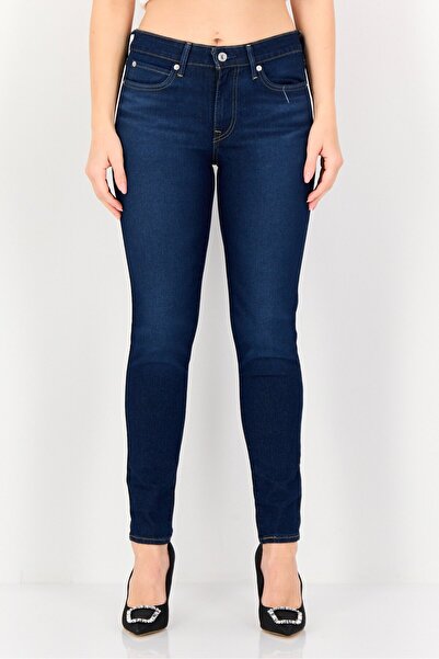 Levi's Women Super Skinny Fit Washed Denim Jeans, Blue