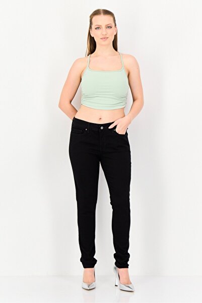 Levi's Women Skinny Fit Solid Stretchable Jeans, Black