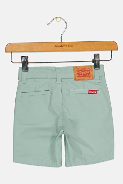 Levi's Toddlers Boy Solid Chino Shorts, Sage Green