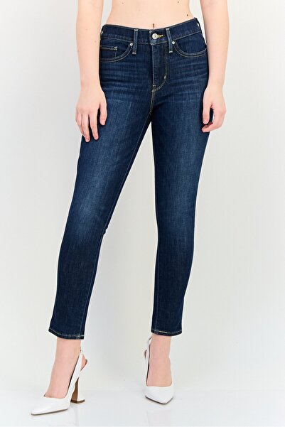 Levi's Women Skinny Fit Wash Stretchable Denim, Navy