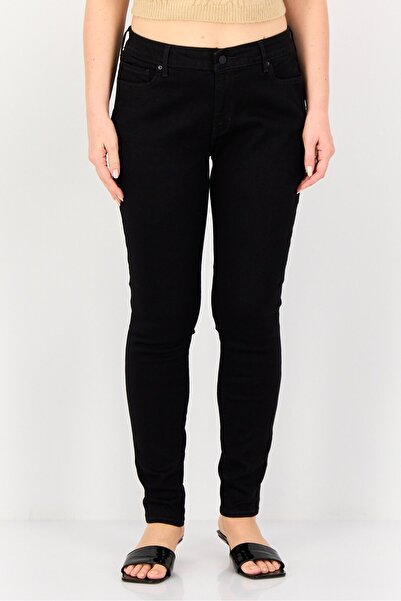 Levi's Women Slim Fit Solid Stretchable Denim, Black