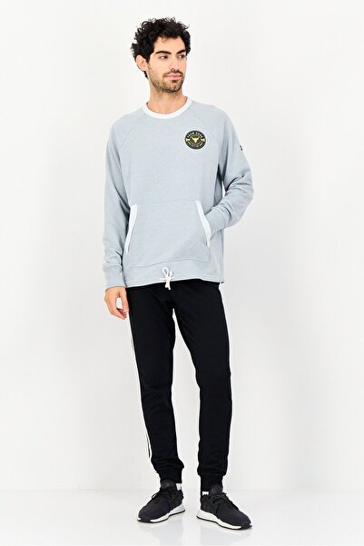 Under Armour x Dwayne Johnson Men Loose Fit Long Sleeve Outdoor Sweatshirt, Grey