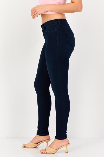 Levi's Levis x Redloop Women Skinny Fit Plain Stretchable 711 Jeans, Navy