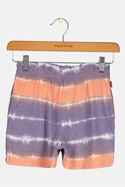 Levi's Kids Girl Textured Basic Shorts, Multicolor