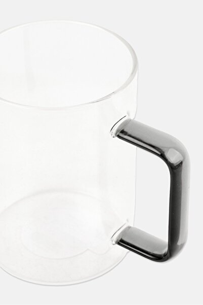Muy Mucho Borosilicate Glass Solid Cup 450 ml, Transparent