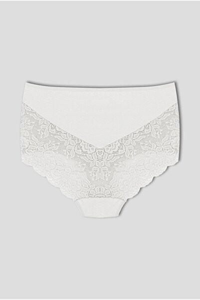 YOYYO Women's Battal, Plus Size Panties Cotton Lace Detailed Underwear