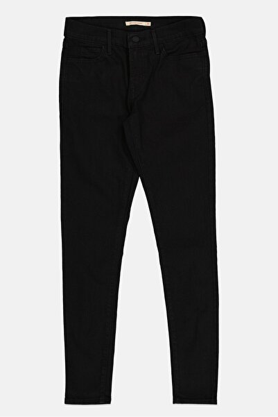 Levi's Women Super Skinny Fit Plain Stretchable Denim, Black