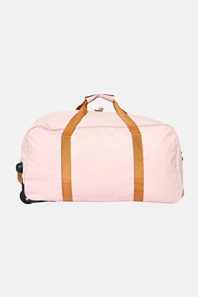LUCKY BRAND Brand Logo Rolling Duffle Bag, Pastel Pink